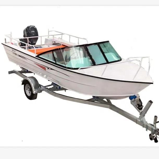 Fishing Boat Fiberglass - KAIP Yate de aluminio de lujo