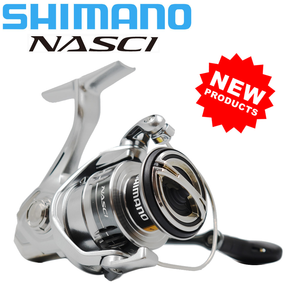 Shimano Reel Stradic - SHIMANO-carrete de pesca giratorio NASCI, 5