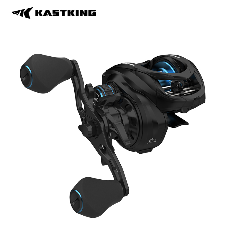 Kastking Reel Zephyr - Carrete de Baitcasting de fundición larga