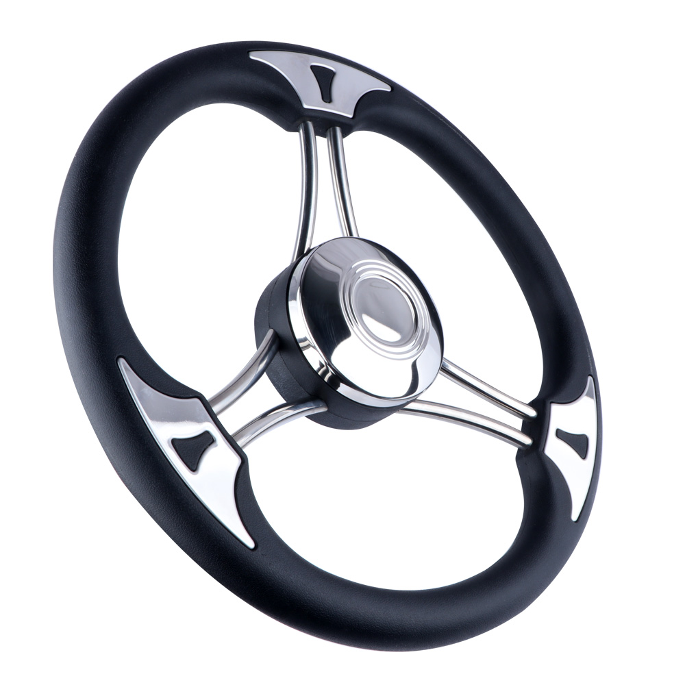 Fishing Boat Steering Wheel - Volante de Acero Inoxidable de 3