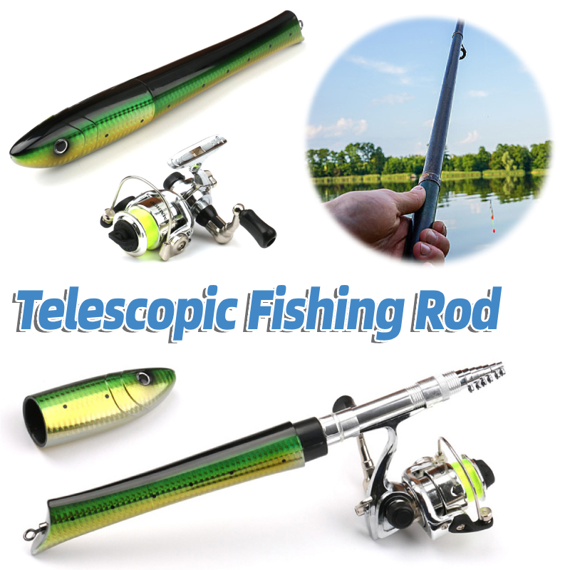 Caña de Pescar Portátil en For - Penn Reel Fierce reseña y precio