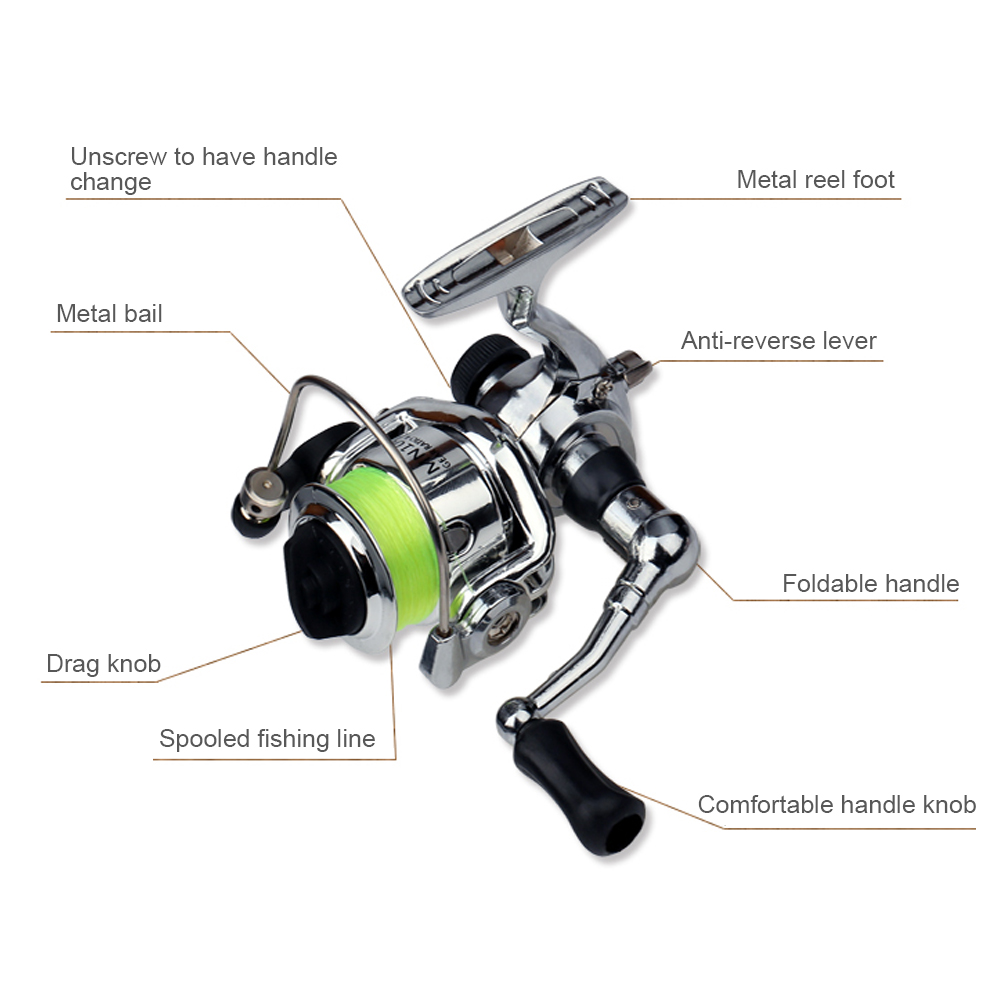 Combo de carrete de caña de pe - Penn Reel Fierce reseña y precio