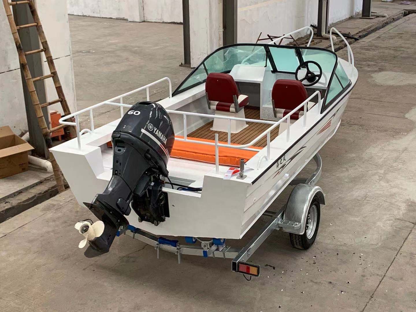 Barcos de pesca de 5,28 m de l - Fishing Boat Fiberglass reseña y precio