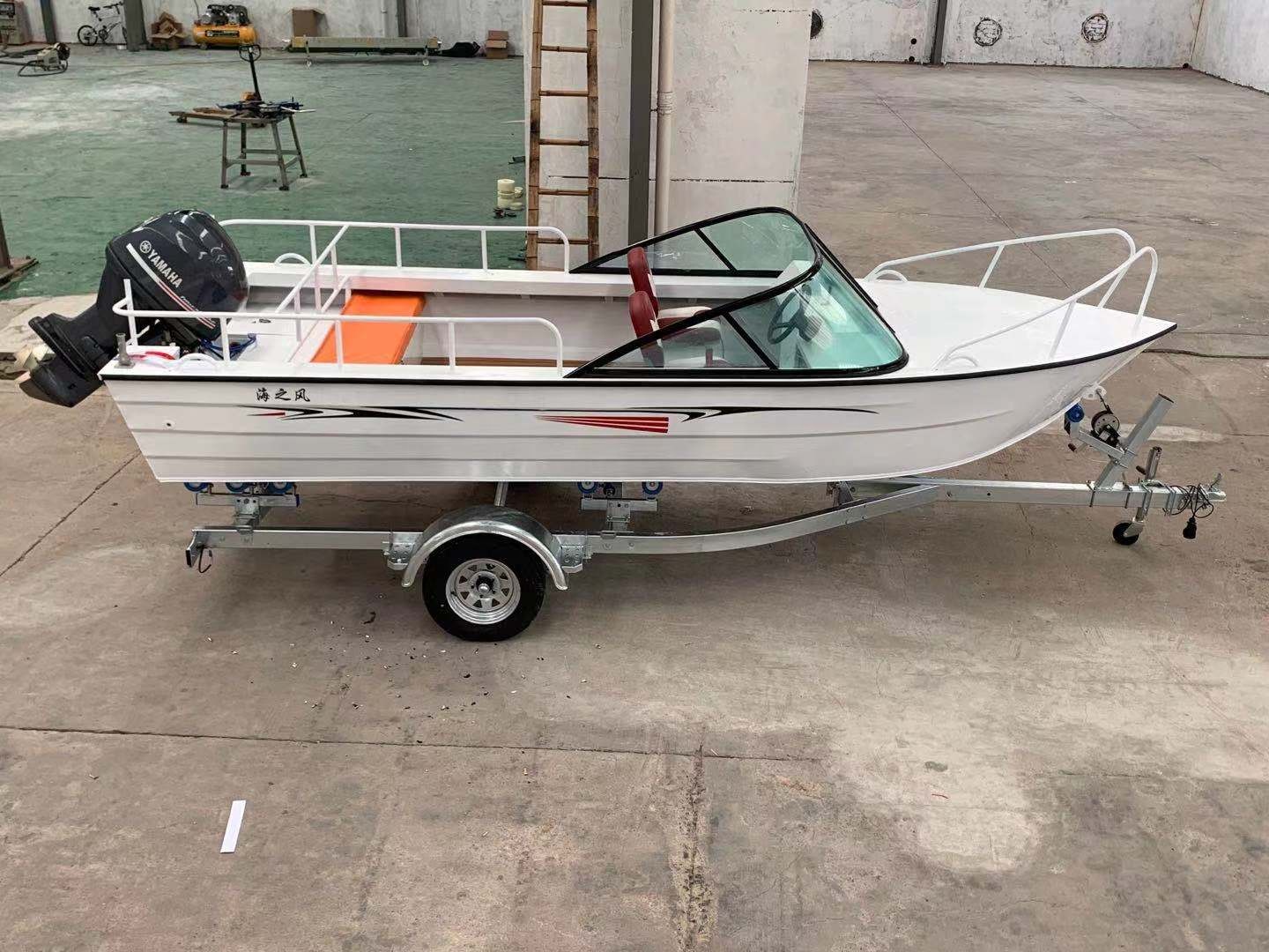 Barcos de pesca de 5,28 m de l - Fishing Boat Fiberglass reseña y precio