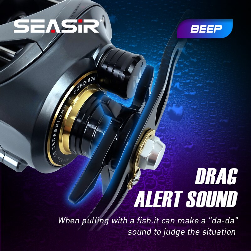 Carrete de pesca SEASIR Cast-X - Kastking Reel Zephyr reseña y precio