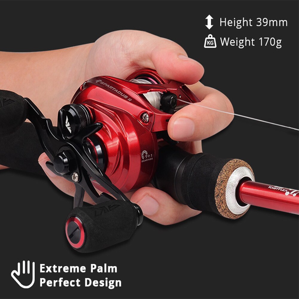 Carrete de Baitcasting de colo - Kastking Reel Zephyr reseña y precio