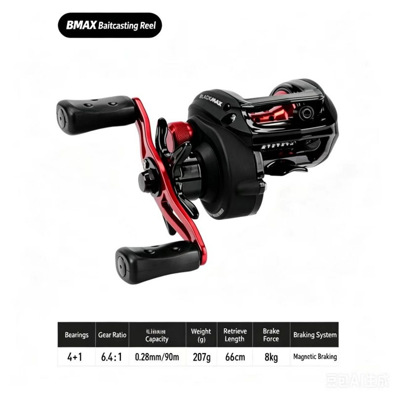 Carrete de Pesca Giratorio Abu - Abu Garcia Reel Max reseña y precio