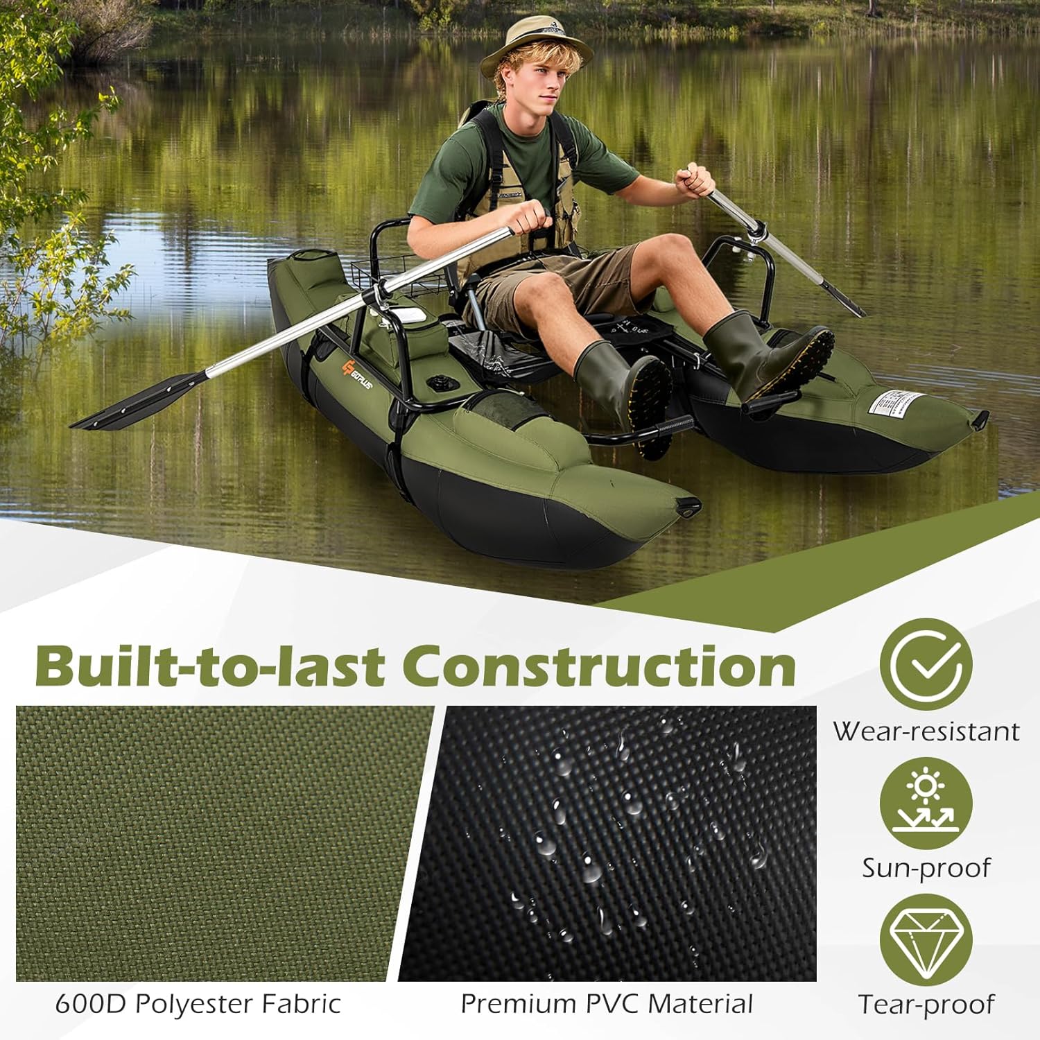 Bote Inflable para Adultos con - Fishing Boat Seat reseña y precio