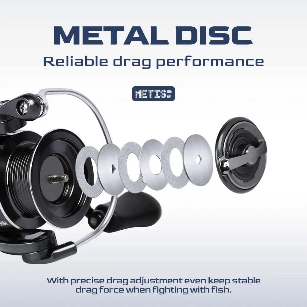 TSURINOYA METIS 1000 2000 3000 - Kastking Reel Zephyr reseña y precio