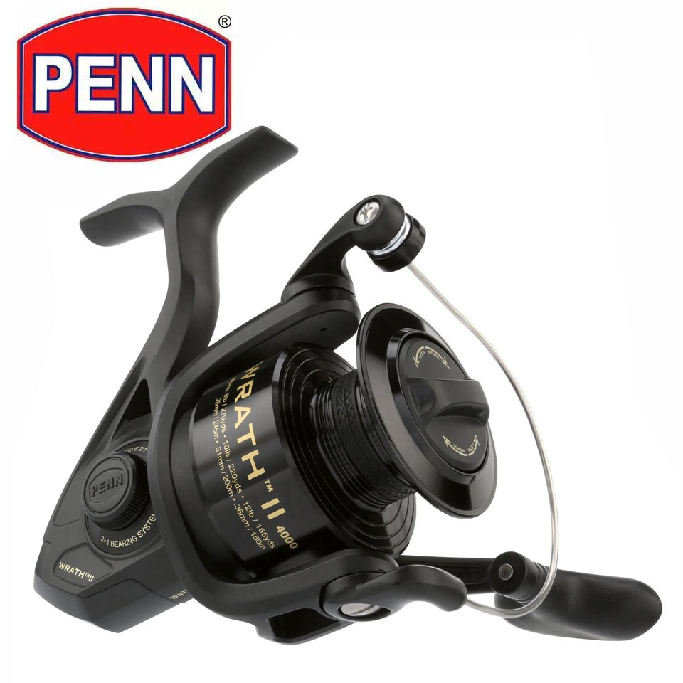 Carrete giratorio PENN WRATH I - Penn Reel Battle reseña y precio