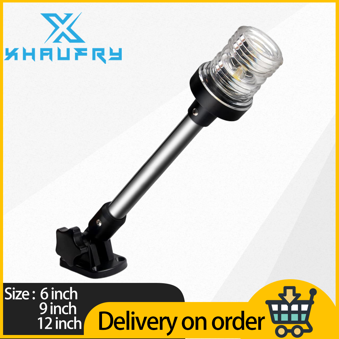 Luces LED Blancas Plegables de - Fishing Boat Anchor reseña y precio