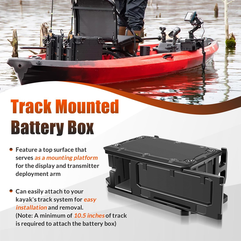 Caja de batería montada en pis - Fishing Boat Steering Wheel reseña y precio