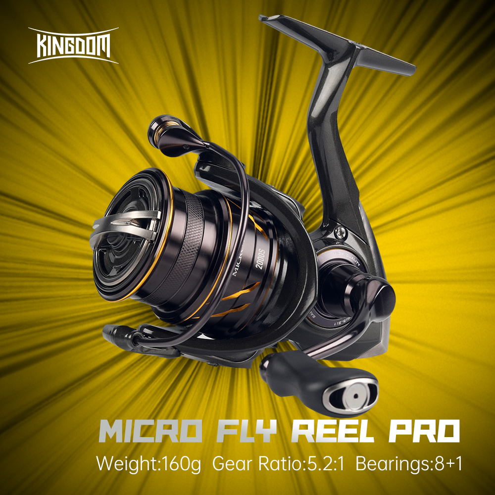 Carrete de Pesca Kingdom Micro - Kastking Reel Zephyr reseña y precio