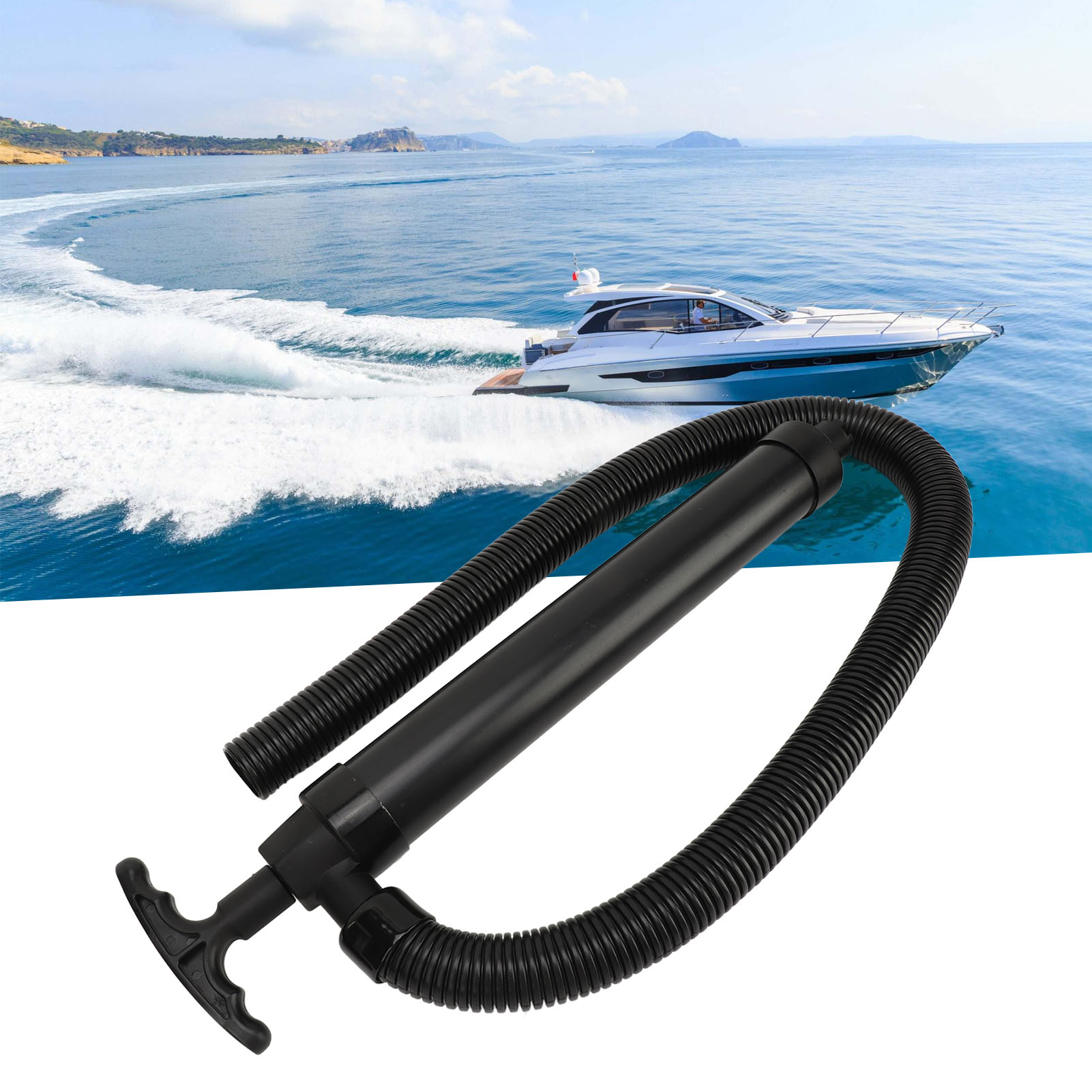 Bomba de sentina Manual, mangu - Fishing Boat Bilge Pump reseña y precio